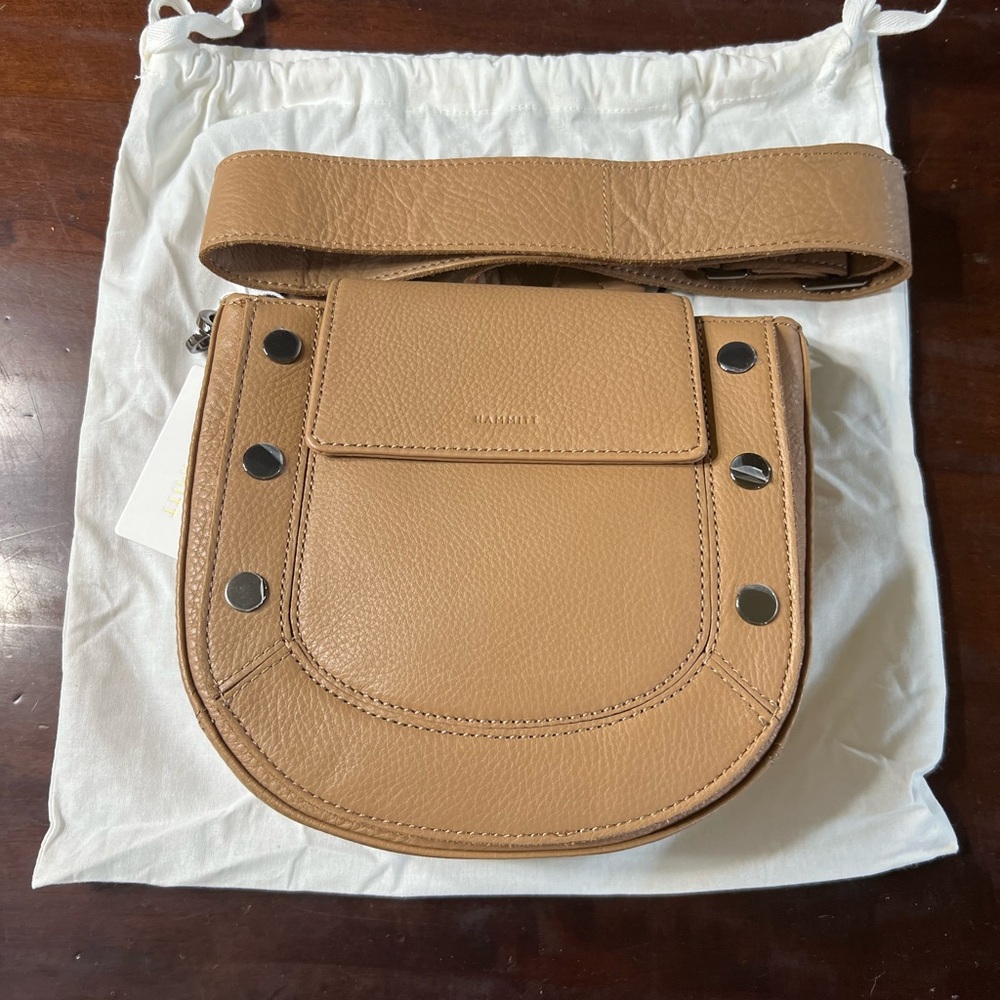Hammitt KAYCE SADDLE MED
Color Biscotti/Gunmetal NEW - Picture 7 of 11